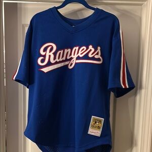 Mitchell & Ness Blue and Red Jerseys Authentic Sportswear